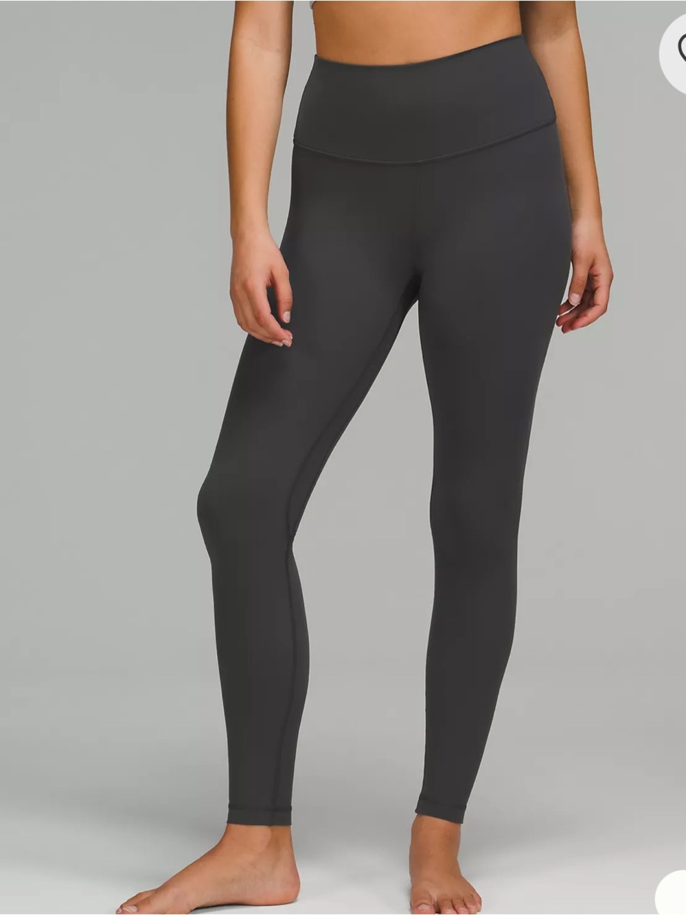 Lululemon Graphite Grey Align High-Rise Leggings 25 inch 6